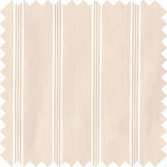 Retro Beige Stripe Cotton Fabric Lightweight Curtain Upholstery Sewing Textile