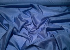 Royal Blue Organza Dupioni, Light Weight, 100 Silk, 54″W, By Yard (TS-7101F)