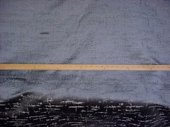 2-3/4Y Stout Adler Slate Blue Textured Velvet Drapery Upholstery Fabric