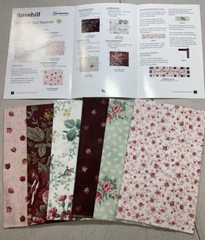 Annie’s Creative Quilters Fabric + Pattern Rosehill Collection FQ061 New