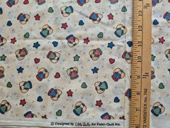 LITTLE QUILTS PRINT BY FABRI-QUILT 100% COTTON FABRIC 18X44 INCHES
