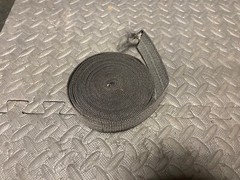 BLACK/DARK GREY SEAT WEBBING 1-7/8″ (2″) Vintage Pontiac Cadillac Ford GM