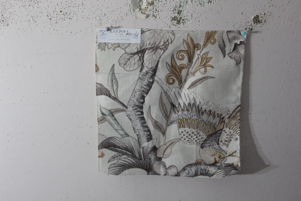 Lee Jofa, Greenfield, Floral with Birds, Various Colors and Sizes Available