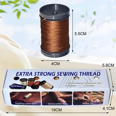 zwzxd Extra Strong Upholstery Repair Sewing Thread Kit 5 Spool, classic color