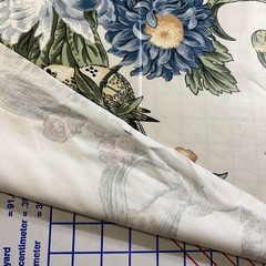 Richloom American Museum Botanical Floral Fabric Birds Butterflies Interiors 3yd