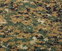 MARPAT WOODLAND RIPSTOP 100% COTTON DIGITAL CAMO FABRIC BY 1/2(0.5) YARD 67″W