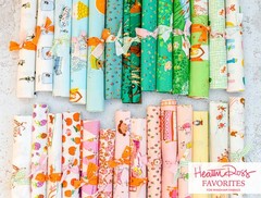 Goldfishes in Bags in White | Heather Ross Favorites | Windham