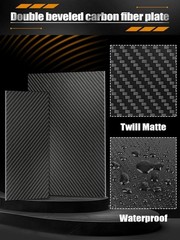 Carbon Fiber Sheet 200×300MM 0.5mm 1mm 2mm 3K Full – Lightweight, High Strength