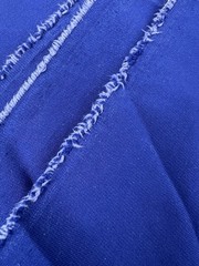 Blue Heavy Weight Polyester Fabric 10 Yards 48″ Wide Vintage Continuous Yardage