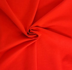 Red Ponte Roma Knit Fabric by The Yard 320 GSM Made in Italy 5/22
