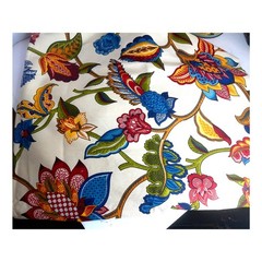 Vintage Waverly Screen Print Fabric Rambouillet The Place Vedome Collection