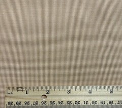 Gingham Microcheck Cotton Fabric Caramel Tan And White From Fabric Finders BTY