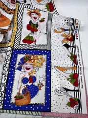 Sew Creative Panel Fabric Loralie Harris 21 Panels Vintage Material Textile