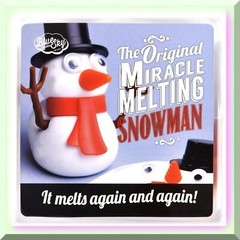 Melt-Away Snowman Putty with Color Change