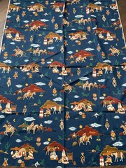 Yards+Cotton Fabric VIP Print Joan Messmore Cranston Print Works NEW 43”X106”