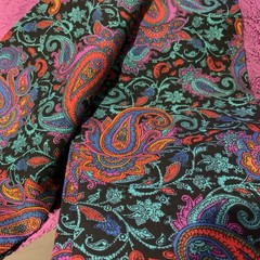 Marcus Brothers Textiles Inc., Multicolor Jewel Tone Vintage Paisley, 118”x 130”