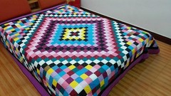 Multicolored 200 PCS 4″x4″ Precut Cotton Squares – Ideal for Crafts & Quilting