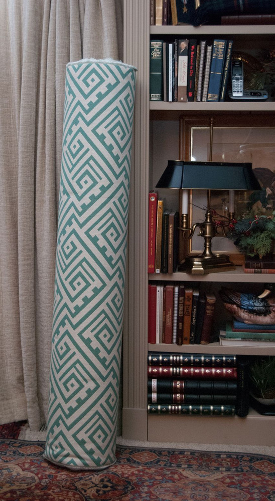FABULOUS THICK, WOVEN GREEK KEY DESIGNER Upholstery&Drapery Fabric