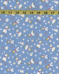 1 YD +4FQ Vintage 1930’s Reproduction Piece O Cake StoryBook Playtime Windham