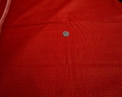 Dark Red And Black Design Cotton Fabric 45″ X 36″