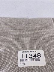 Leisure Arts Bantry Driftwood Fabric 36” Wide X 56” Long