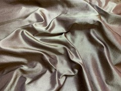Taupe Brown 100% Silk Thai Silk Tissue Taffeta Fabric