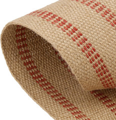 KEILEOHO 3.5 Inches X 33 Yards Upholstery/Craft Jute Webbing, Natural Chair Webb