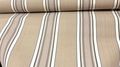 SUNBRELLA MAYFIELD EMBLEM BEIGE MARINE WATERPROOF FABRIC 4837 47″ WIDE BY YARD