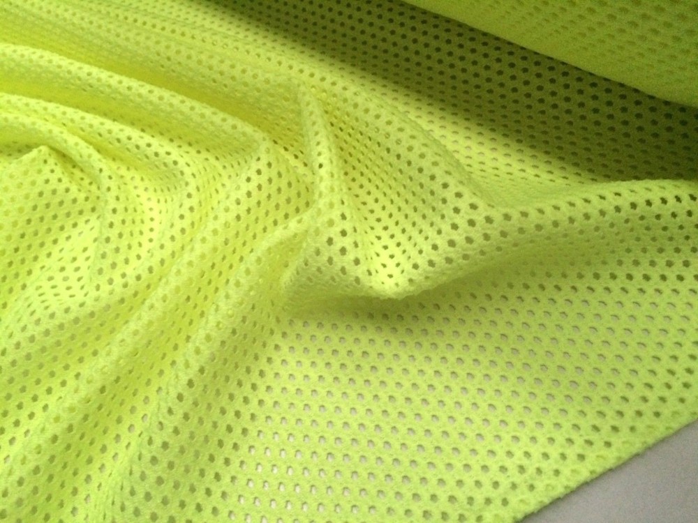 NEON COLOUR STRETCH NYLON MESH FABRIC : 150CM WIDE : PRICE PER 1/2 METRE