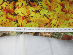 Timeless Treasures of SoHo Cotton Fabric – Nature – Fall – 40″ x 1.16 yard