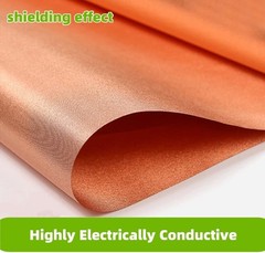 Signal-Reducing Copper Faraday Fabric 39″x43″ – Machine Washable & Versatile