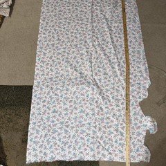 Precious Moments Florals Cotton Blend Fabric 35”X 1 3/4 Yd 36”x 25” & 8”x1.5 Yds