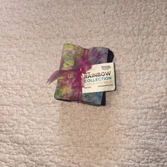 10 FQ Bundle. Benartex Rainbow Collection. Triple-Dye Balis
