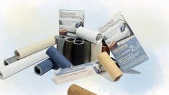Sofa Fabric Repair Patch Self-Adhesive Microfiber 4×30 Inch 2 Rolls Black