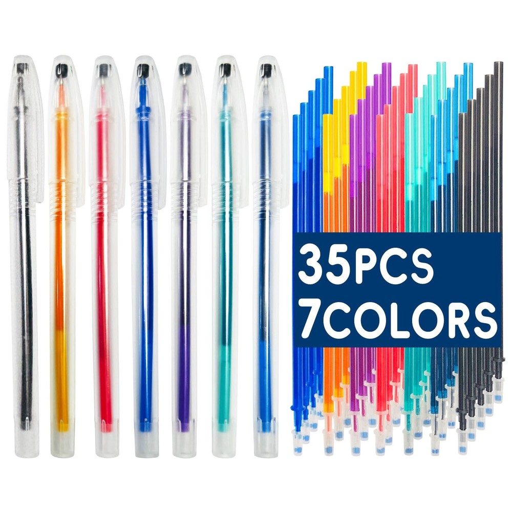 1 Count (Pack of 42), Blue, Red, Black, Orange, Purple, Dark blue, Green
