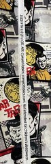 STAR TREK Spock KIRK Sulu CHEKOV Camelot Cotton Fabric Comic Quote Graphic BTY