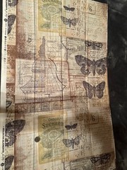 Eclectic Elements Tim Holtz Coats #PWTH 001 Neutral Melange 1Yd Quilt Cotton