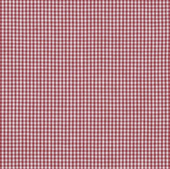 Burgundy Gingham Checkered 1/8” inch Fabric poly cotton 60” wide no stretch