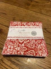 Flaurie & finch Shiny Objects Holiday 5×5 Quilt Squares 42 Pieces 100% Cotton