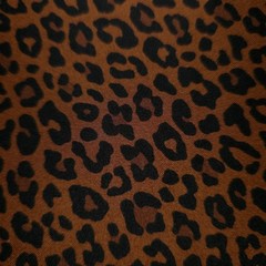 Copper Brown Black Cheetah Print Dull Satin Fabric58″ By The Yard Sewing Craft