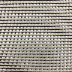 Vtg Gray / Black Strip Acoustic Speaker Grill Cloth Stereo Fabric 1.4M x 0.5M