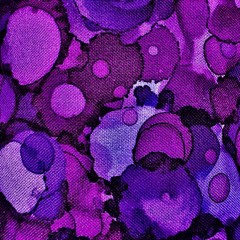 Cotton-Blend Fabric, Abstract Floral(3 Types) – By the Yard