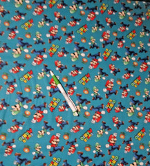 MARIO BROTHERS – LUIGI – PRINT FABRIC – BY THE YARD
