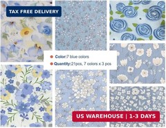 Charm Packs for Quilting 5 Inch Clearance, Quilting Cotton Fabric Squares Precut