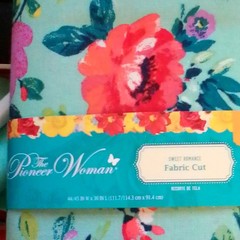 The Pioneer Woman Sweet Romance Floral Multicolor Cotton Fabric, Quilting/Crafts