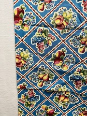 1.25 Yds R.&R. Fruit Retro Kitchen Towel Fabric by Springs Creative Prod-NEW OOP