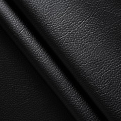 HYVAKUPPA Faux Leather Fabric 5 Yds Black Marine Vinyl