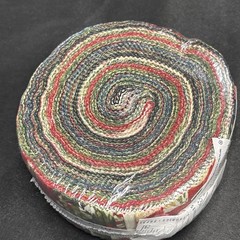 Moda Sparkle & Shine Jelly Roll Glitter Christmas 33600JRGL