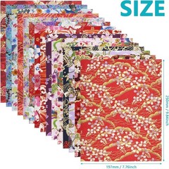 30Pcs Pre-Cut Cotton Quilting Fabric Japanese Style Floral Patchwork | 8″x10″…