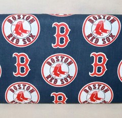 Boston Red Sox ~ Logo Pattern MLB Cotton Fabric 1/4 Yard 9” X 56”